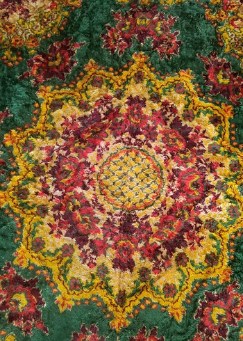 Klasik Desenli Çok Renkli Halı - Görsel 6