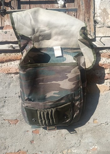 Kamuflaj Desenli Erkek Omuz Çantası - Görsel 2