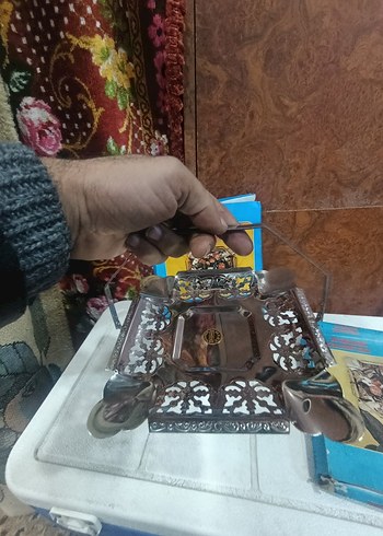 gümüş Renkli Metal Şekerlik - Görsel 9