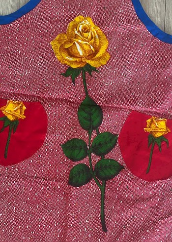 2 adet sandıktan çıkma el işi Mutfak Önlüğü - Görsel 5