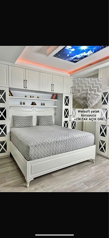 We soft yatak koruyucu - Görsel 6