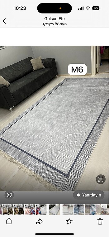 4m2 halı