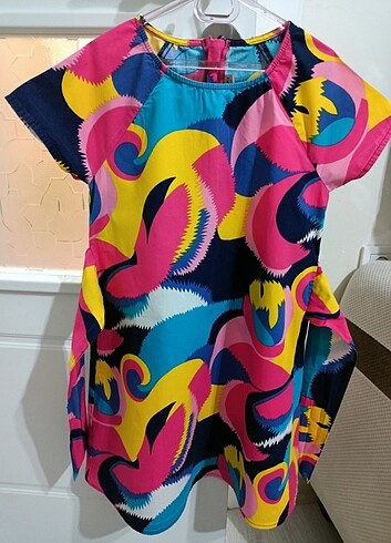 LC Waikiki elbise 7 8 yaş 