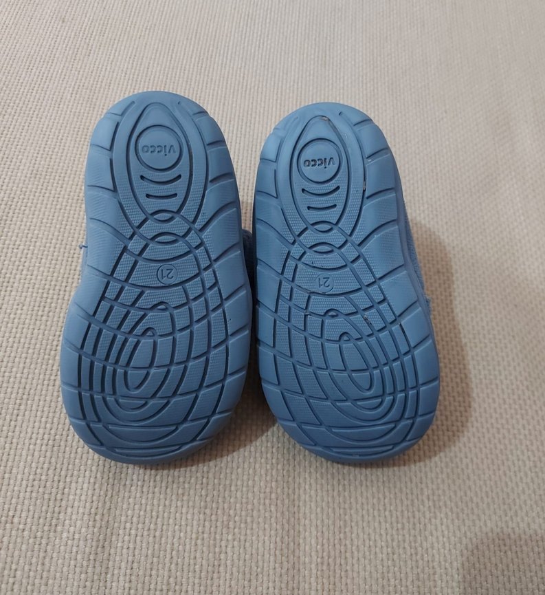 Mavi Erkek Çocuk Sıcak Terlikler - Görsel 2