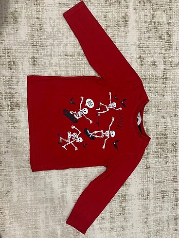 H&M 4-6yaş uzun kollu tişört erkek çocuk