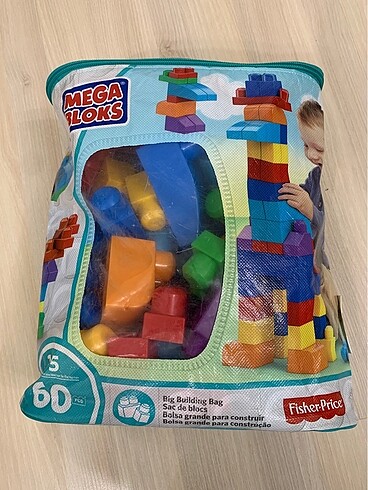 MEGABLOKS Fisher Price 60?lı poşet