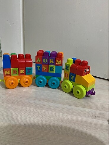 Beden Renk FİSHERPRİCE MEGABLOKS ALFABE TRENİ 60 parça