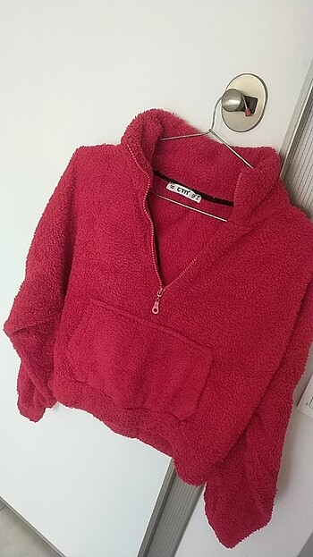 s Beden Kırmızı Sweatshirt 