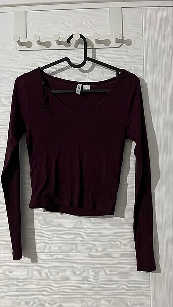 hm bordo bluz xs