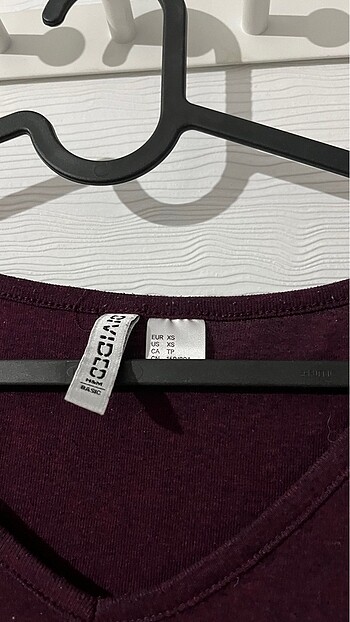 H&M hm bordo bluz xs