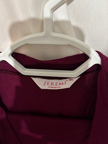 xl Beden bordo Renk Penye Pijama takımı