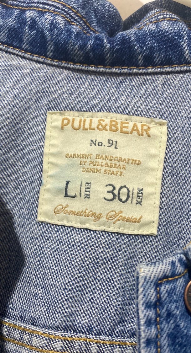 Kısa Kollu Mavi Denim Ceket - Görsel 3