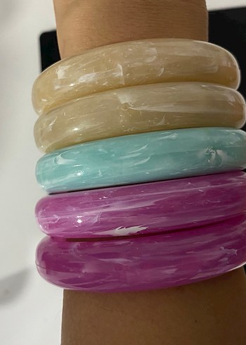 Pastel Renkli Elastik Bohem Bileklik tane fiyatı 150 tldir