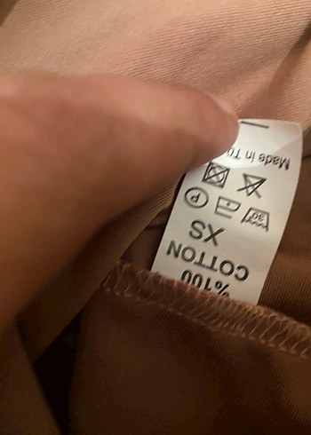 Oysho kısa Şort somon rengi - Görsel 3