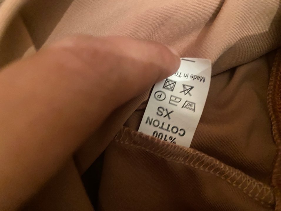 Oysho kısa Şort somon rengi - Görsel 3