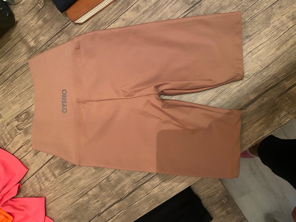 Oysho kısa Şort somon rengi - Görsel 2