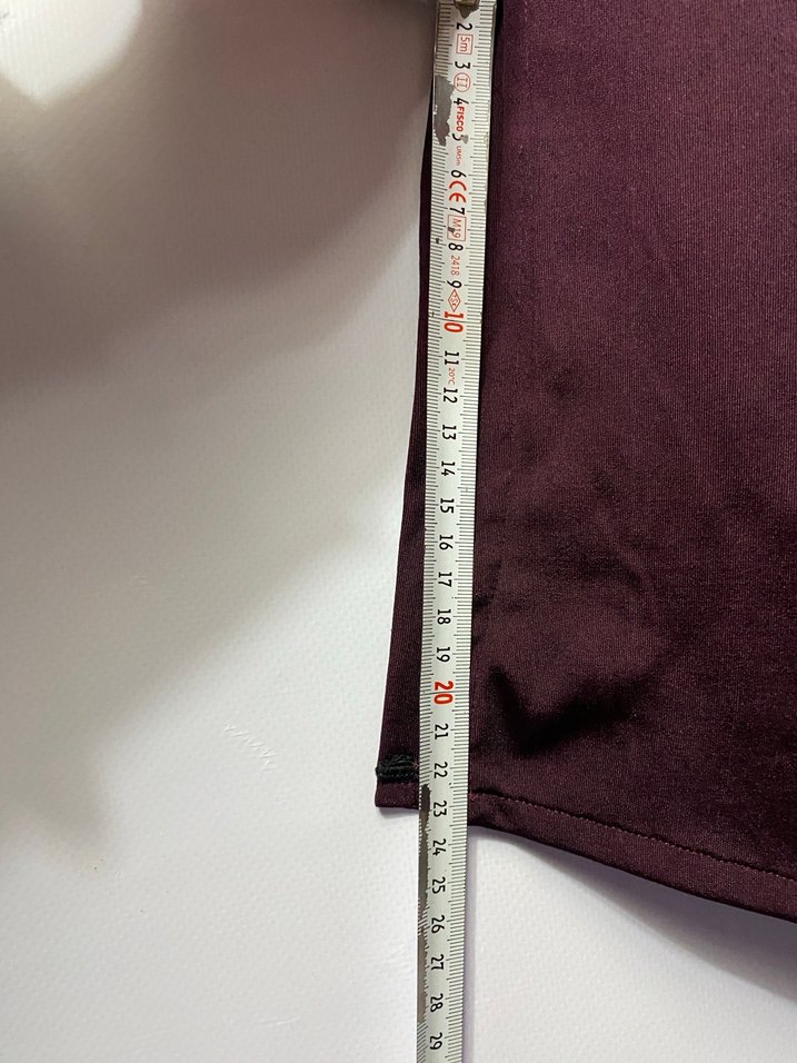 Bordo Midi Mini Etek - Görsel 4