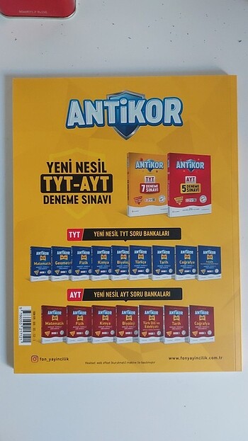  Paragraf Soru Bankası Antikor