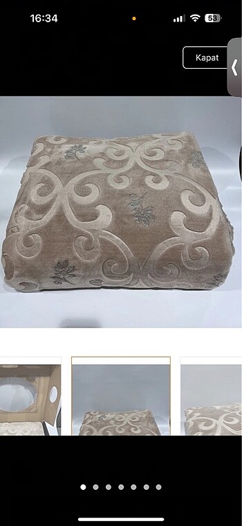 Merinos parıltı serisi battaniyesi