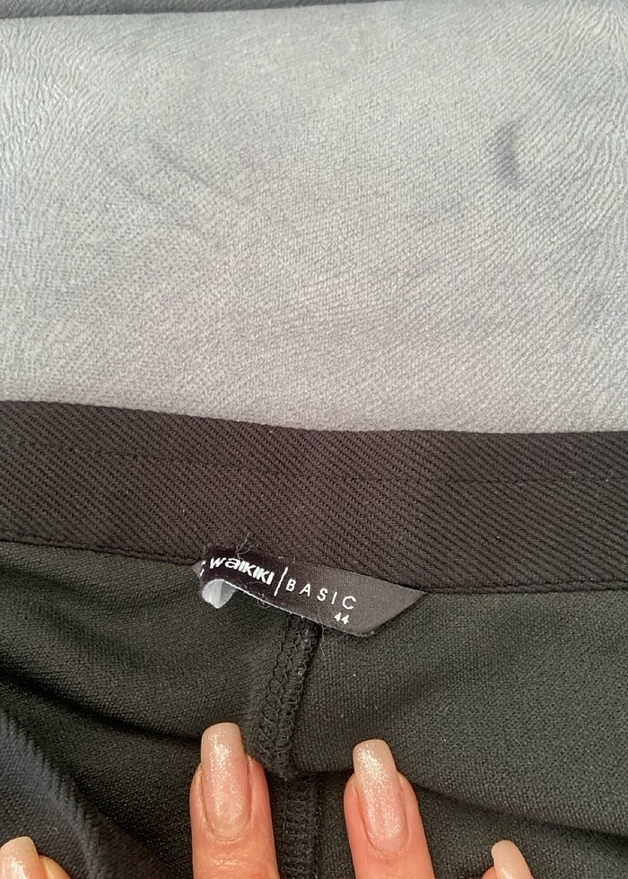 Bayan lickralı pantolon - Görsel 2