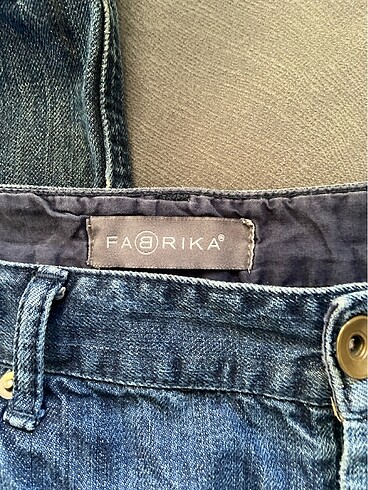 Fabrika Erkek kot pantolon