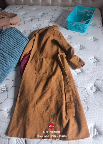 Zara Siklik Ve Rahatlik Kahverengi Uzun Kaban