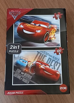 Cars 3 2 in 1 Puzzle