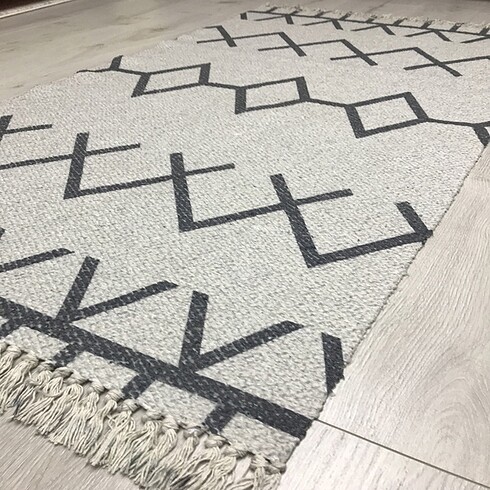 Diğer El Dokuması Pamuklu Geleneksel Kilim
