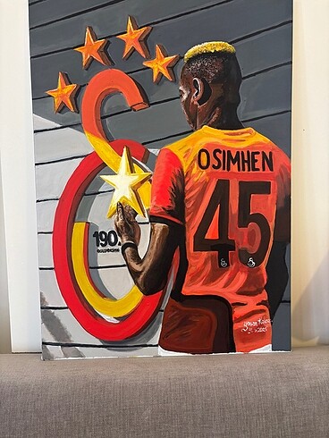 Diğer EL İŞÇİLİĞİ AKRİLİK GALATASRAAY TABLO 50 x 70
