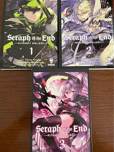 Seraph of the end 1 2 3 cilt