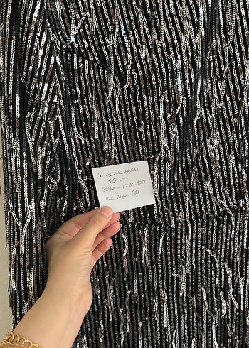 Uzun Kollu Drapeli Siyah Gotik Elbise - Görsel 8