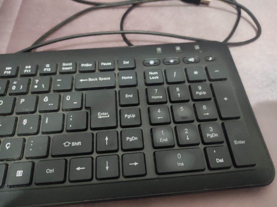 Tertemiz Casper Marka Kablolu Klavye ve Mouse - Görsel 5