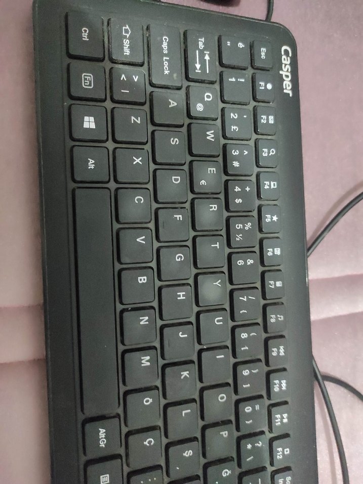 Tertemiz Casper Marka Kablolu Klavye ve Mouse - Görsel 4