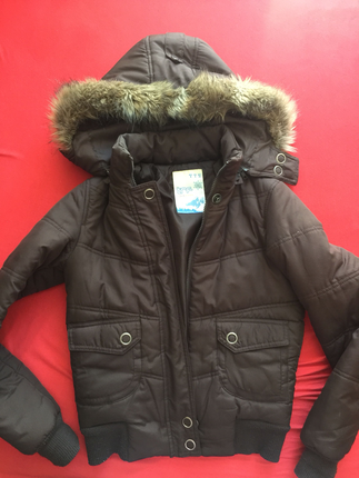 Zara Zara trf marka kahverengi mont