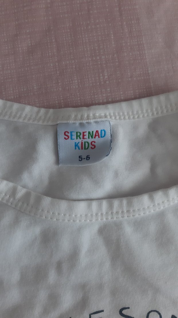 Mor Baskılı Pamuklu Loose Fit Alt Üst Takım - Görsel 2