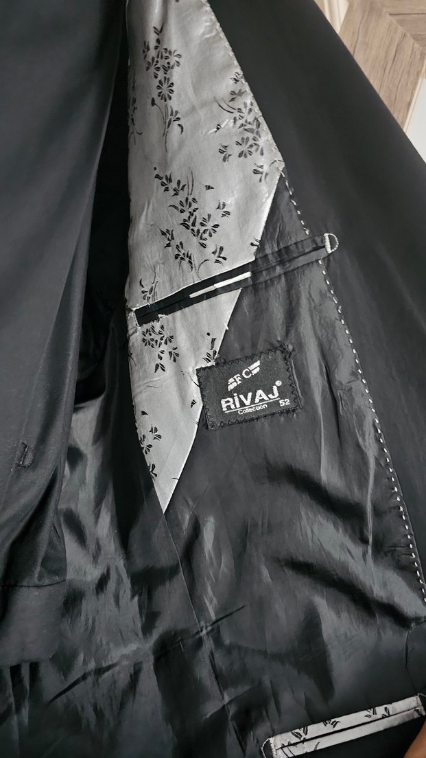 Siyah Erkek Takım Elbise Ceket - Görsel 3