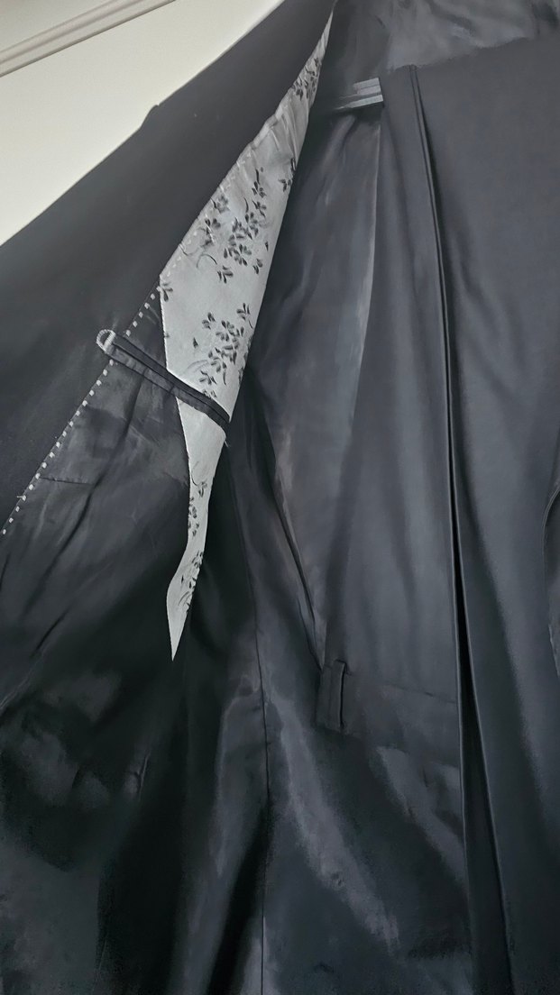 Siyah Erkek Takım Elbise Ceket - Görsel 2