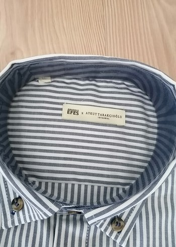 l/xl Beden Erkek uzun kolPamuklu Baskılı Gömlek