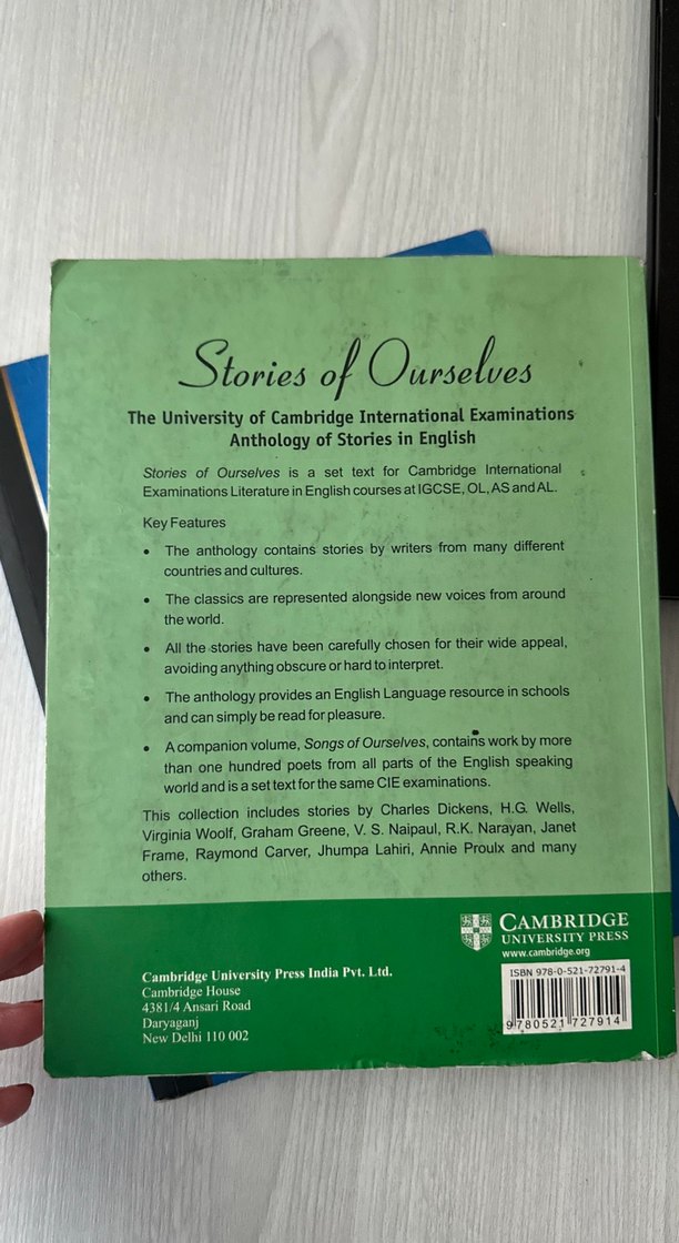 Cambridge strories of ourselves
 Kitabı - Görsel 4