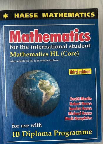 Haese Mathematics IB Diploma Matematik Kitabı