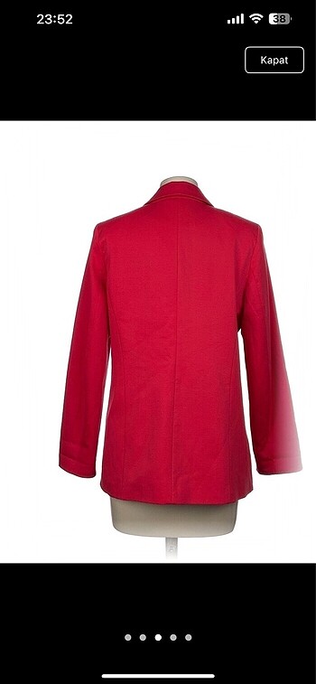H&M Pembe blazer ceket