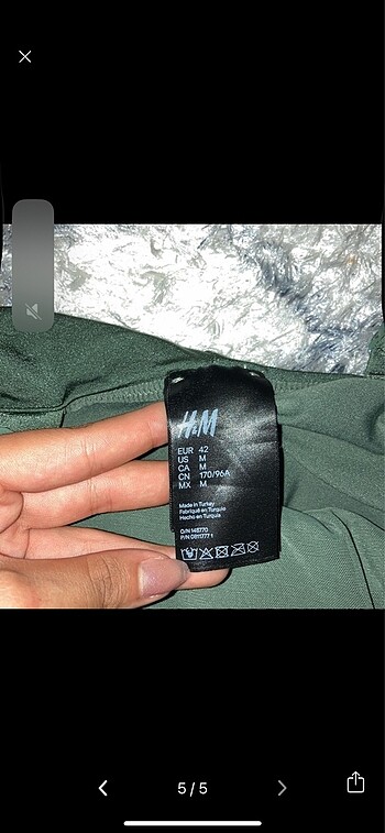 42 Beden haki Renk H&M toparlayıcı mayo