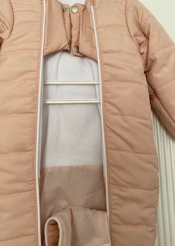 Pembe Bebek Kayak Tulumu Fermuarlı - Görsel 2