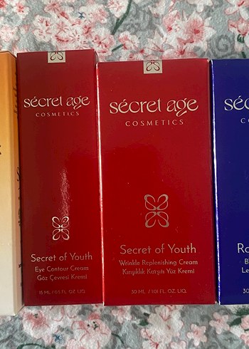Secret Age yüz bakım seti