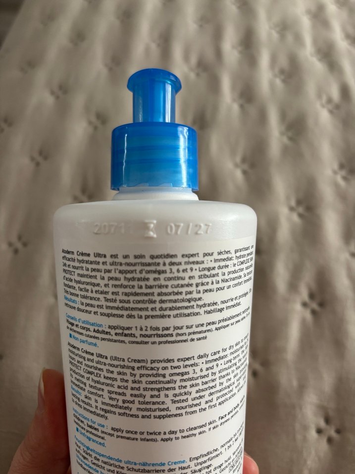 Bioderma Atoderm Créme Ultra 500ml Nemlendirici - Görsel 3