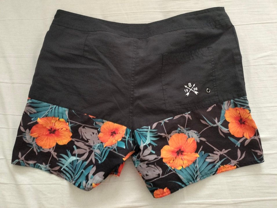 Çiçek Desenli Erkek Berskha Şort Mayo - Görsel 2