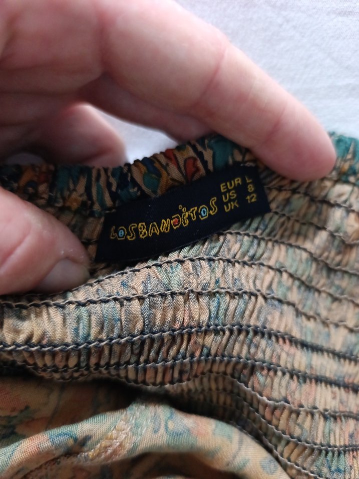 LOS BANDİTO Bohem Çok Renkli Uzun Askılı Elbisesi - Görsel 4