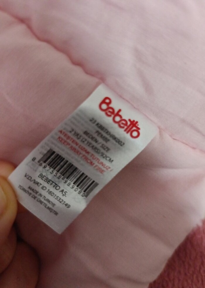 KIZ BEBEK MONT - Görsel 3