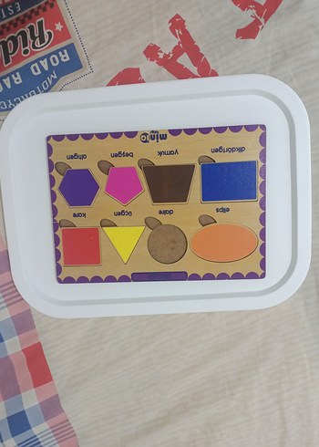 Eğitici Ahşap Puzzle - bul tak - Görsel 4