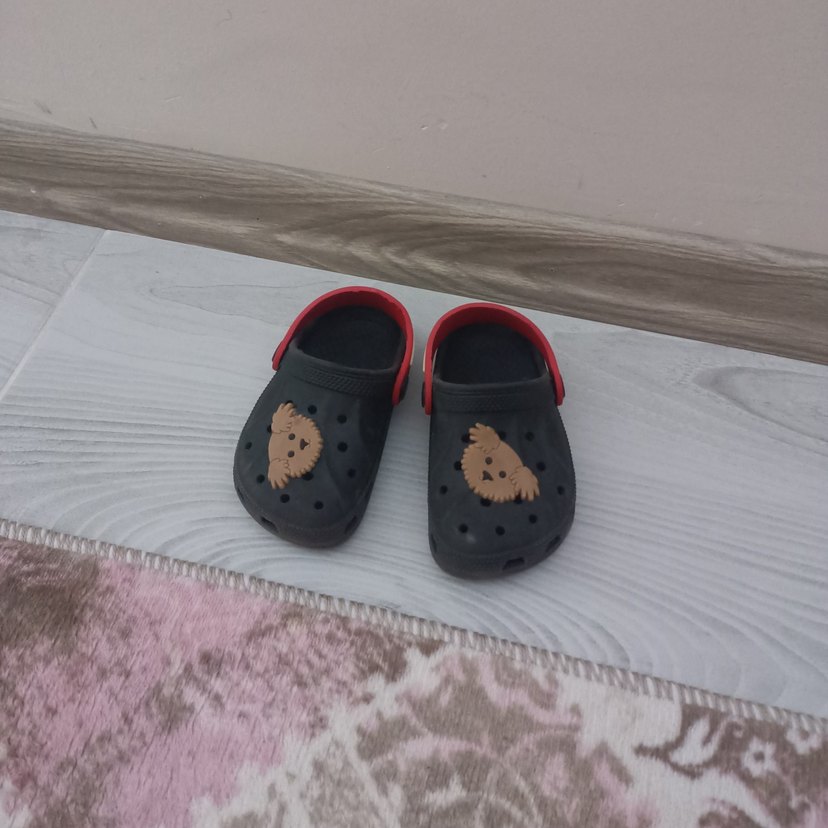 Kahverengi Baskılı Erkek Çocuk Terliği - Görsel 3